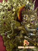 Tibetan Deities Statue, Mahakala staue, namse bangdzo, Milarepa Statue, Marpa, Karmapa Kagyu Statue, Gampoa Statue,
Tilopa, Naropa, Chenresiz statue, Demchhog Khorlo, Duikhor Statue, Kalchakra Statue, Vajrayani Buddhism, Nepal, Tibet, Buddha